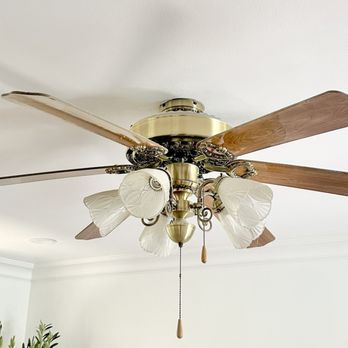 First Electric - Old fan I wanted to replace. Aka before photo - La Mirada, CA